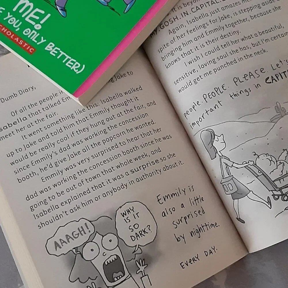 Dear Dumb Diary - Scholastic - set  of (2) books